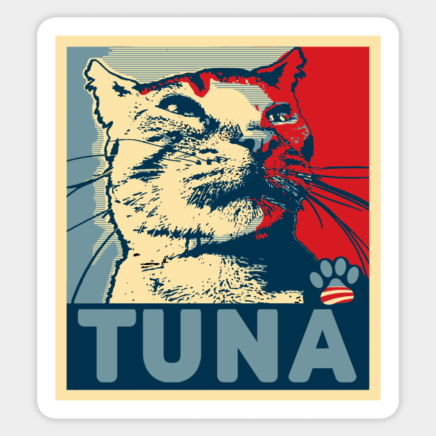 TUNA Sticker by Taversia